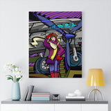 Bon Voyage Amelia - Canvas Print